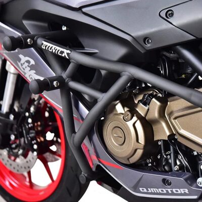 竞技杠适用赛350赛400赛250双缸燃擎版改装防摔保险竞技杠STUNTCX