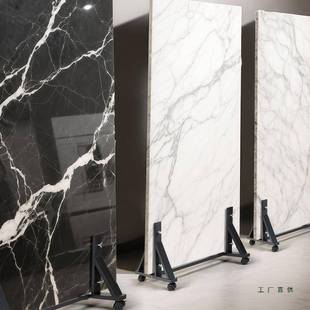 门木展架岩板大砖镜子摄影架陈列架支立式 瓷676砖示可调节样板展