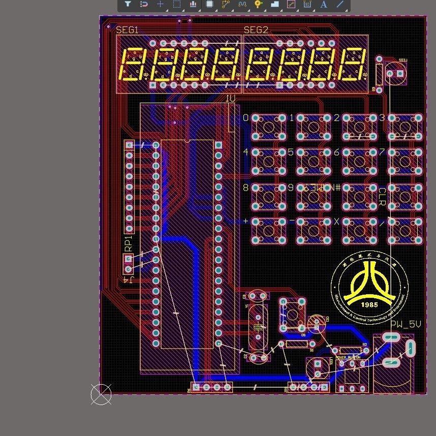 代画PCB板原理图设计电路