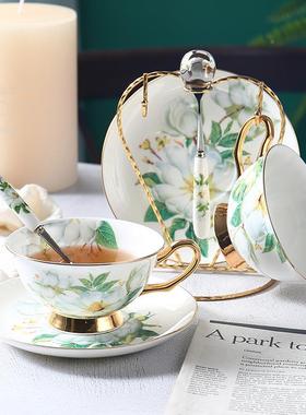 GJS咖英啡杯套装创碟意式咖啡杯陶瓷红茶杯下午茶杯杯套装茶轻奢