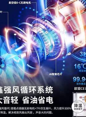 米切车尔载风扇静音无电机车用汽风扇通用DA-T14912V24V大货车11