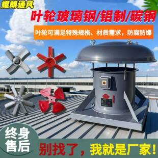 S厂房工厂车直销JF屋顶消防排烟风机847带防雨风帽低噪音屋间顶风