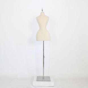 服装 纱假人细腰橱窗展示人台架子人570模偶婚 店女特道具半身大码