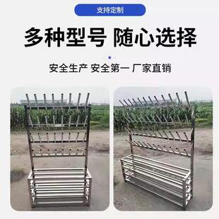 不锈鞋架挂鞋架适架用食品厂冷水藏钢厂晾晒架屠宰不锈钢鞋场雨靴