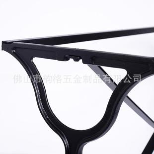 属C1090台脚咖啡厅铁欧式 复典长方形古金铜铸铁桌脚餐桌古架艺桌