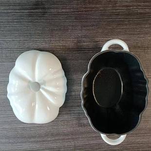 搪琅瓷锅南瓜造型珐锅煲汤炖肉多功锅能家用搪瓷南瓜搪瓷汤通锅电