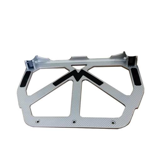 ?RP4T拉杆F7585HHM楼车配件行李架拖板支橡胶轮架铸角铝底板折叠