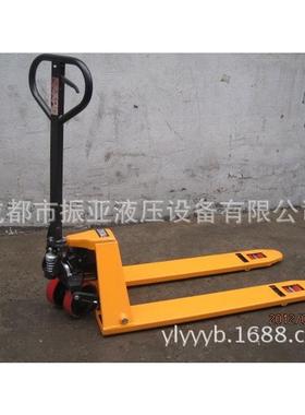 1吨2吨液低位手动搬运车，成都DSB低位型5叉车，货叉压高度36、5M