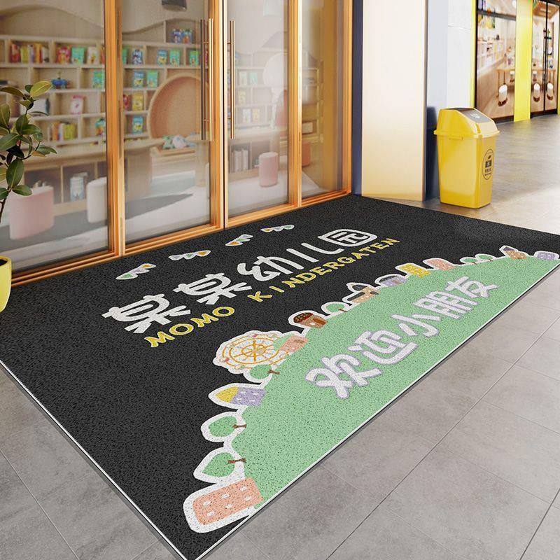 丝圈地垫幼儿园门口防滑