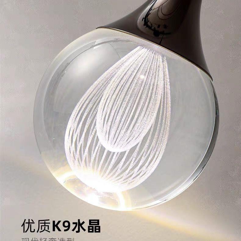 性2025新款518床吧台餐厅灯创意个艺术饭厅客厅卧室灯具现吊代头