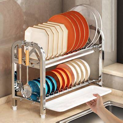 加盘厚不锈水钢沥碗SZA架碟架架