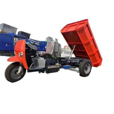 柴油三轮车农用家用工LJQ程工区重地自卸翻山爬坡斗王运输载王