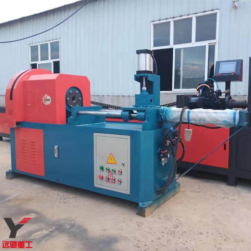 隧道超前小导管尖头机 50高频加热尖头成型机 钢管缩尖设备