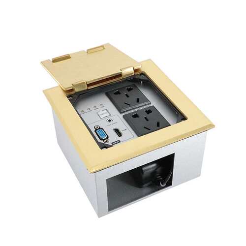 HDBaseT VGA地插发射器HDMI网线传输器POC电缆远距离信号发射器生