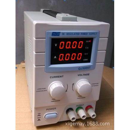 求精QJE直流稳压电源QJ3003T 输出30V3A可调 线性直流高精度电源
