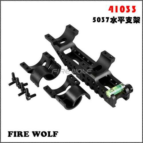 41033FIREWOLF火狼5037洞洞款水平仪连体新品支架