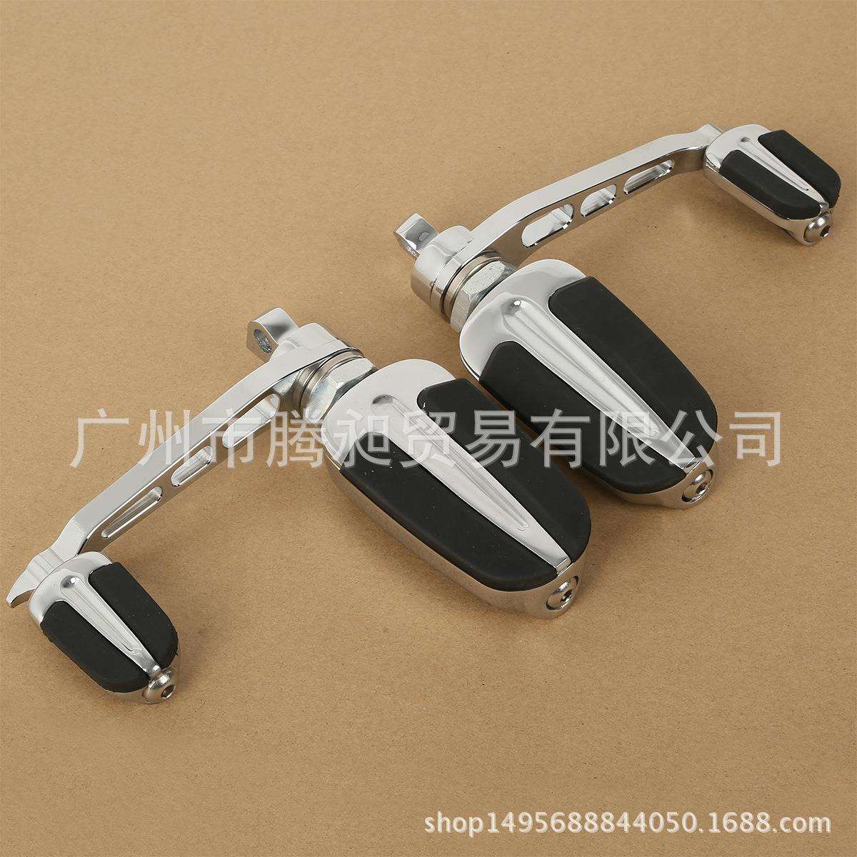 改装件销哈雷 XL883 XL1200 X48 72等改装 脚蹬 脚踏板 休息脚踏