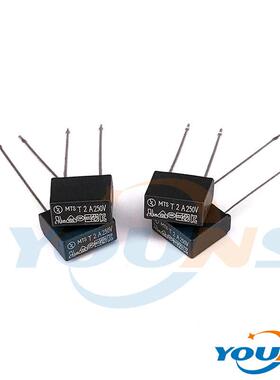 力特392 T2A250V 方形保险丝 T2A 慢熔 2A 方块 T2A250V 电源专用