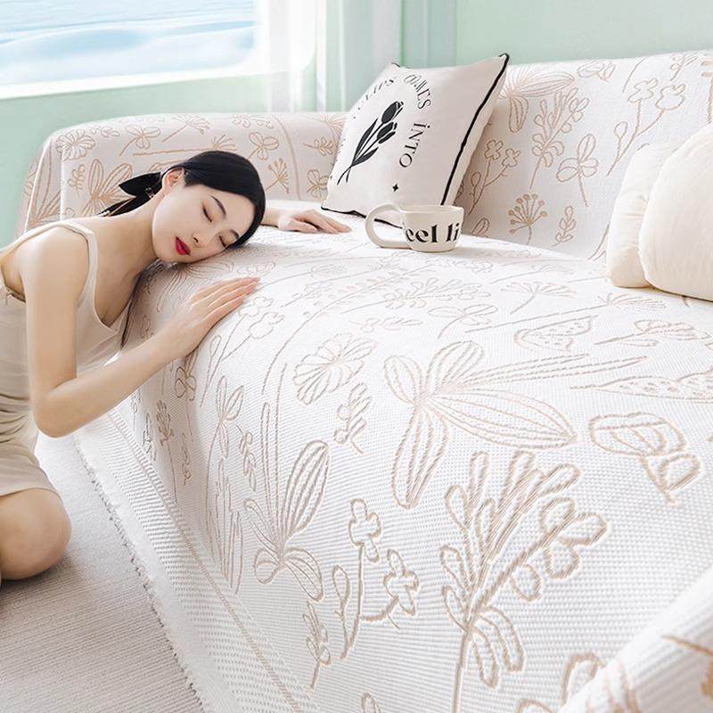 冰丝沙发巾2024年流行新款夏季沙发套罩一整张全盖毯凉感沙发盖布,鲜花速递/花卉仿真/绿植园艺,割草机/草坪机,淘宝优惠券,粉丝福利购,淘宝优惠卷