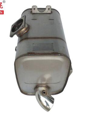 厂家直销国六J6P470消声器带三元无含量消声器陶瓷三元催化总成