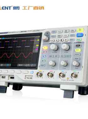 Siglent/鼎阳 SDS1204X-E荧光数字示波器 带宽200MHZ 4通道 1G采