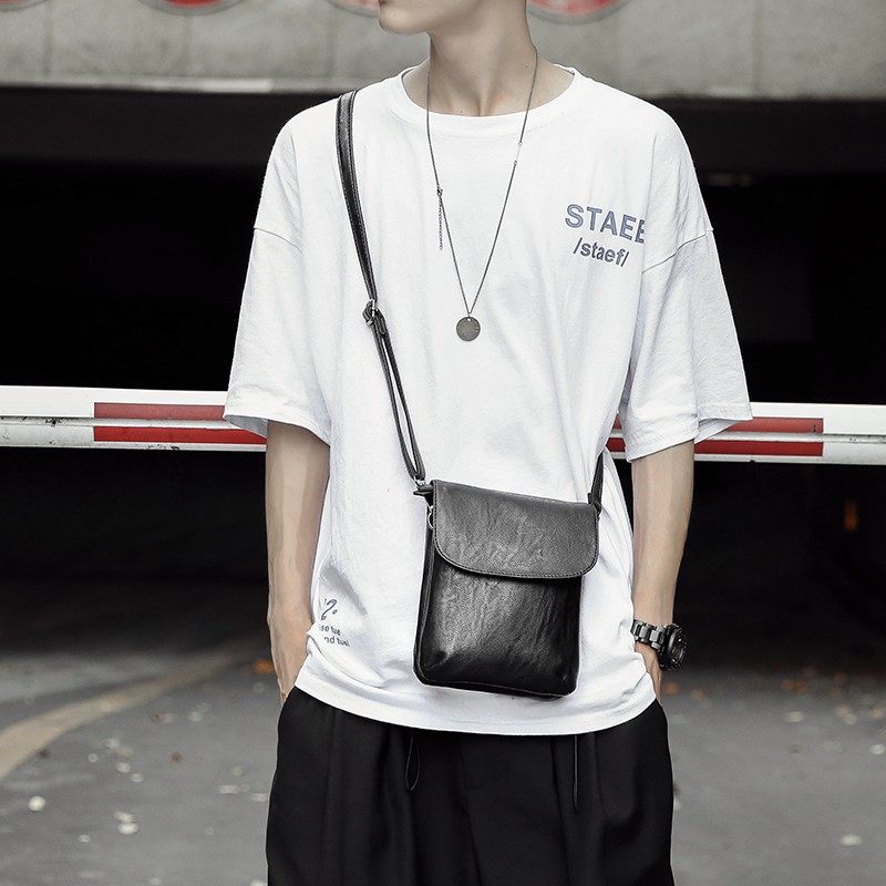 2021新款男士小挎包休闲皮质男包包户外运动腰包单肩包韩版潮男包,箱包皮具/热销女包/男包,男士包袋,淘宝优惠券,粉丝福利购,淘宝优惠卷