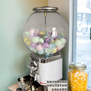 新款 小号扭蛋机商用抽奖道具桌面儿童玩具抓娃娃机扭蛋抽奖箱年会