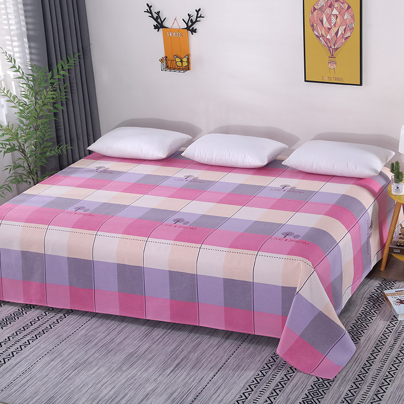 农村土炕炕单加厚防滑大床单双人榻榻米3米4米纯棉老粗布秋冬新品