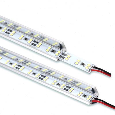 led硬灯条12V贴片双排超亮柜台灯条珠宝眼镜货架展示柜嵌入式灯带