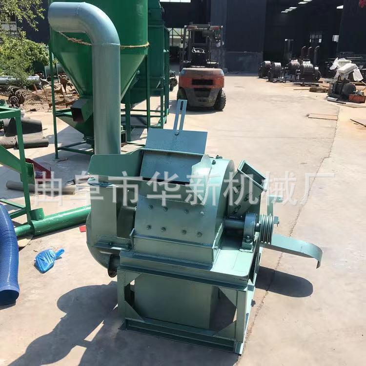 香菇料粉盘式木材粉碎碎机边角料加工食用菌木屑机树枝木糠机