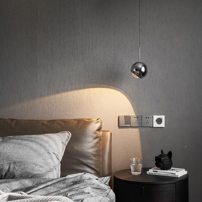 升降伸缩氛围网988红爆款简约级可感高端可房间卧室床头吊线小吊