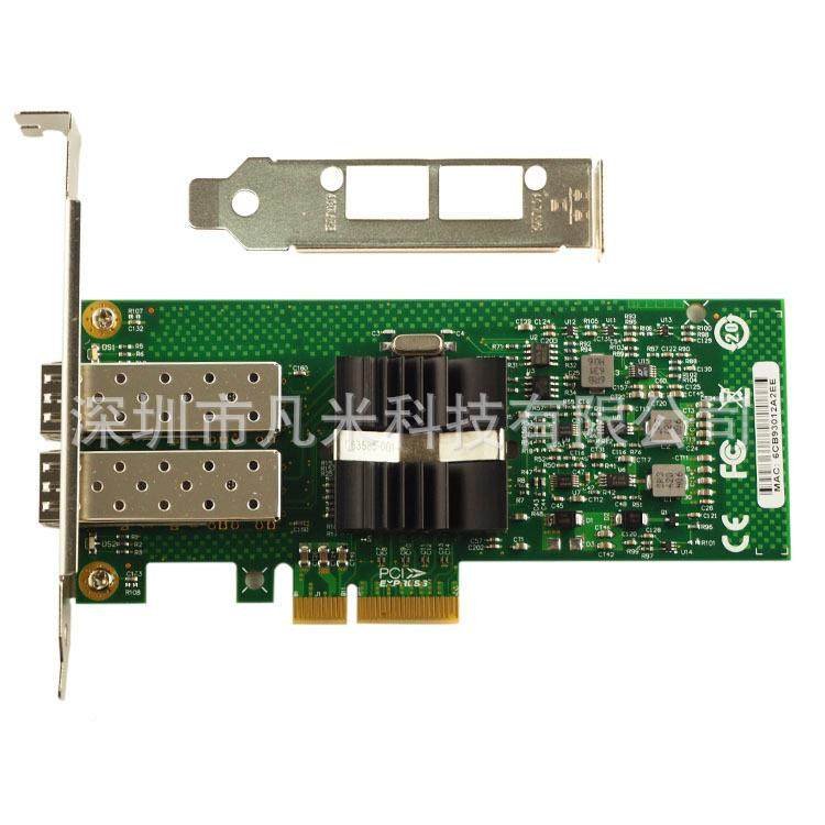 E1G42EF-8576双口光纤网卡PG多CI-Ex4支持模与单模光模块E1422EF-