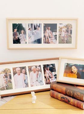 成?ZM6H中空相框摆木台挂F767TJS9冲洗照片做框架打印相片加质连