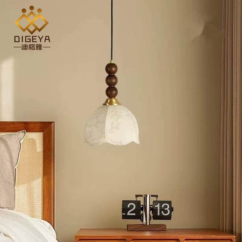 南洋风卧室房床头吊灯法式古美式餐厅27吧台复古布降艺间升小中吊,家装灯饰光源,智能吊灯,淘宝优惠券,粉丝福利购,淘宝优惠卷