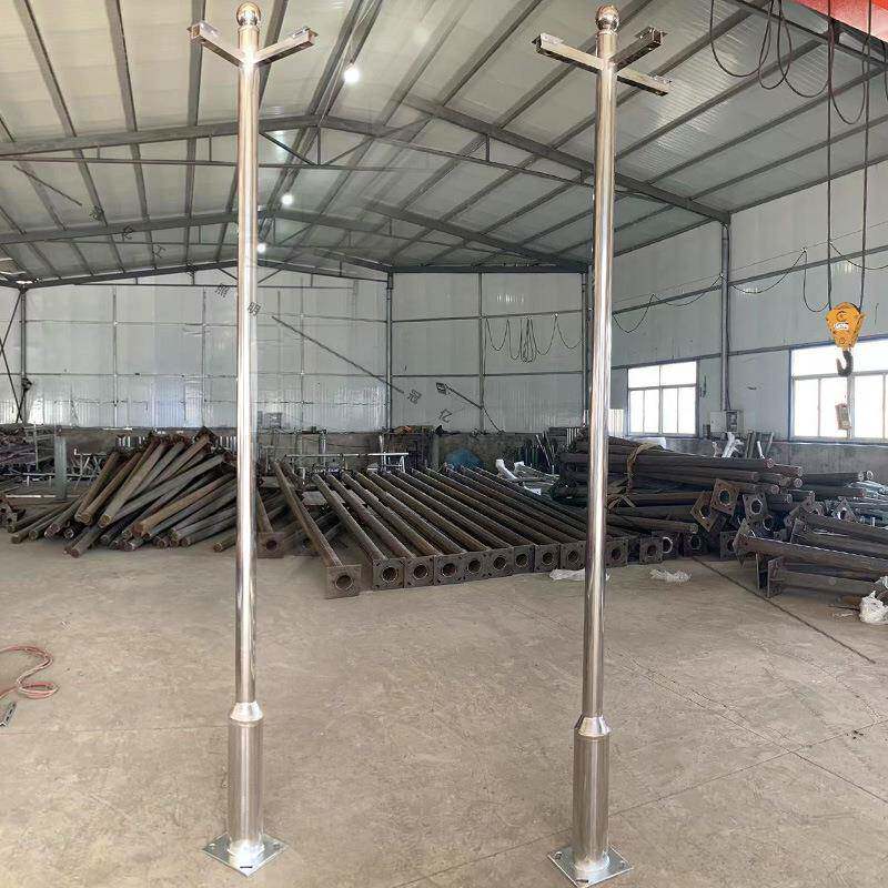 不锈钢监控杆八角立杆米3米21745米6米小区学校道路监机控杆摄像