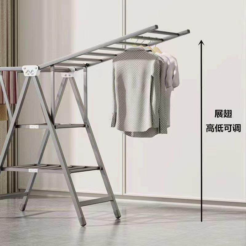 晾衣架落地折叠室内阳台婴儿家挂架用加厚衣晒衣QHF服晒衣架被子,收纳整理,小型晾晒架,淘宝优惠券,粉丝福利购,淘宝优惠卷