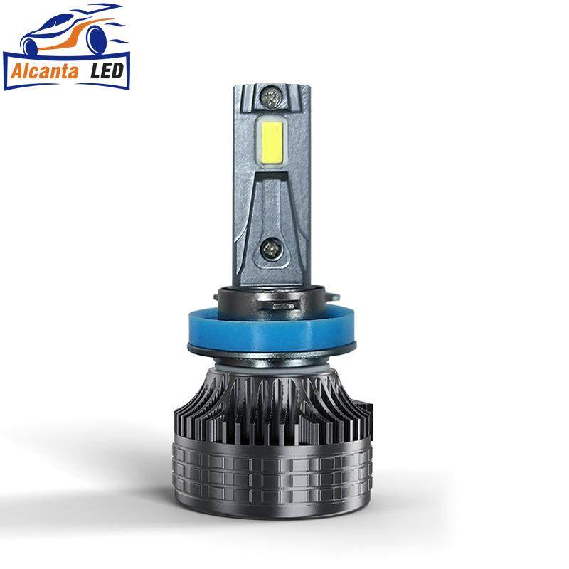 跨境新品高亮强光大功率LED汽车大灯远近光一体车灯H7 H11 