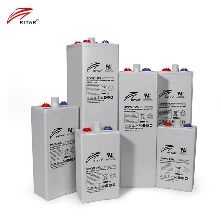 RITAR瑞达蓄电池OPzV2-600 2V600AH通讯基站储能电源专用