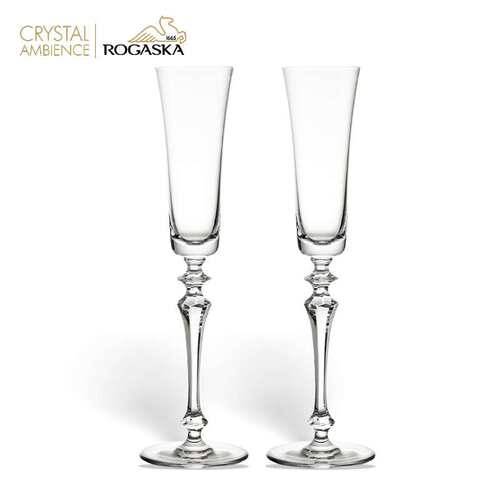 斯洛文尼亚ROGASKA进口水晶玻璃香槟杯家用送礼透明欧式高脚杯
