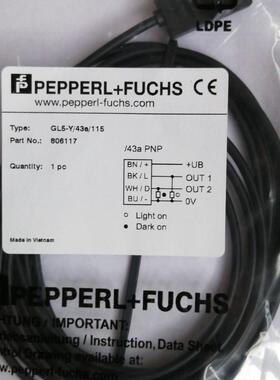 倍加福/P+F GL5-Y/43a/115（806117） 光电式接近开关