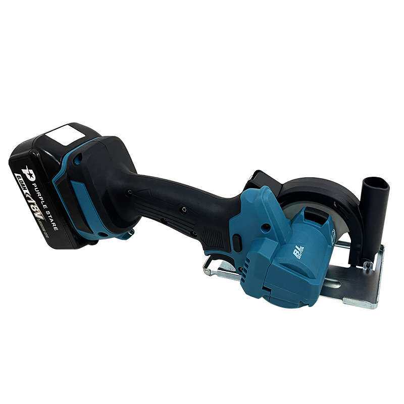 3寸切割机迷你锂电圆锯切割角磨机 插脚木工锯石材金属切割机