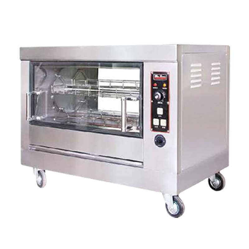 厂家供应 唯利安 YXD-268 商用卧式自动旋转电烤炉烘炉鸡鸭炉