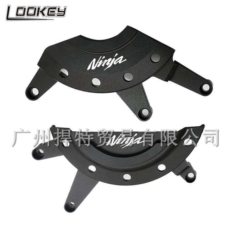 忍者400 NINJA 400 Z400 17-19年 改装发动机引擎边盖防摔保护盖