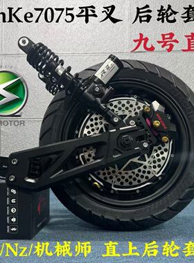 全顺电机12寸2000W3000W大功率电摩电机九号直上AnKe平叉后轮套装