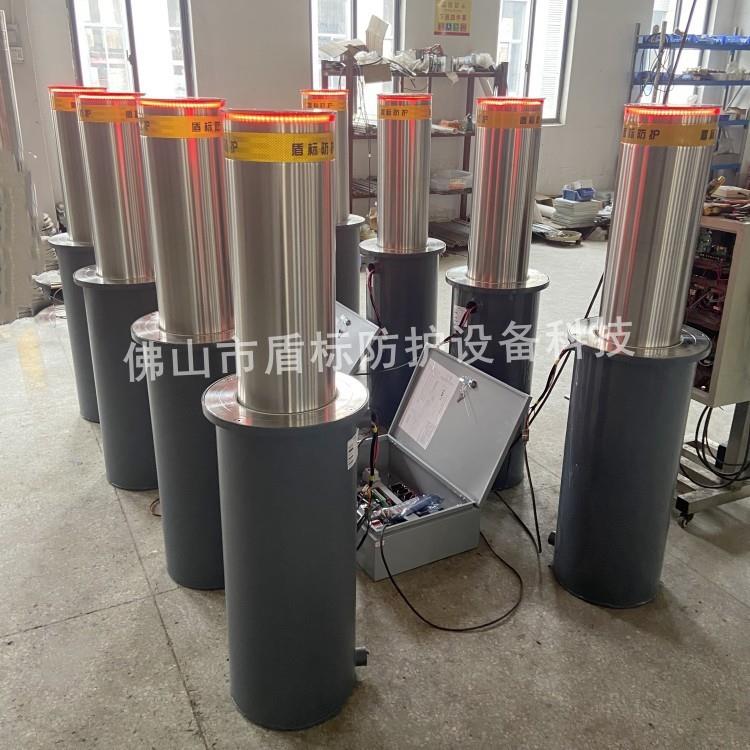 河北保定全自动液压升降柱车牌识别系统智能挡车伸缩安装防护路桩