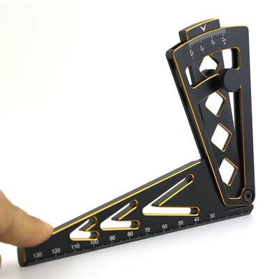 1/10 1/8 1/7RC模型遥控车 车高尺 角度尺 四轮定位尺 金属调车尺