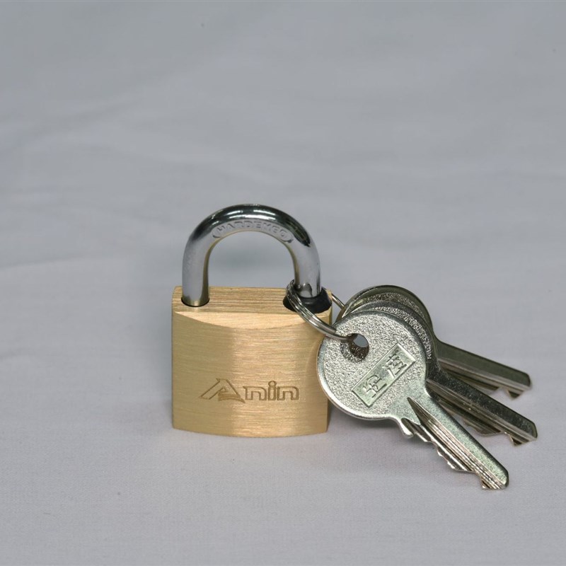 挂锁安凌圆铜挂锁单开多规格铜锁头家用表箱锁小挂锁直供