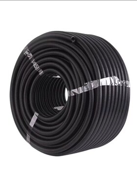 软管穿线管电线电工护套管PA尼龙塑料可开口螺纹管PP阻燃波纹管