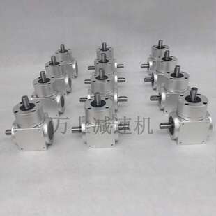 HDT型转向箱90度直角换向器十字转角 螺旋伞齿轮箱HD09方形伞齿轮