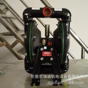 ARO气动双隔膜泵1寸金属橡胶膜片泵666120-3EB-C英格索兰气泵